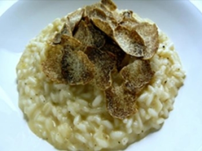 Le risotto a la truffe blanche d'Alba