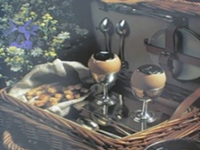 Œufs à la coque à la purée de Truffes noires